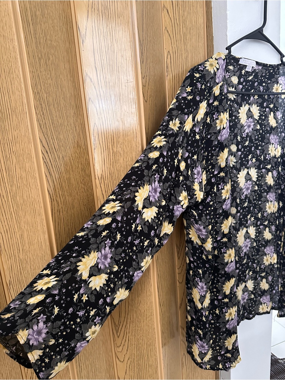 Urban Outfitters Sheer Floral Kimono Duster | Don’t Ask Why | Made in Italy - Picture 3 of 6